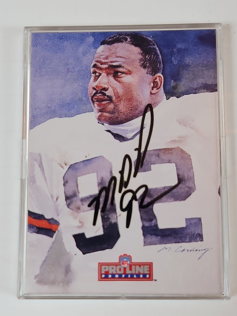1992 Pro Line Profiles - Michael Dean Perry Autographs 5 of 9 (AU)